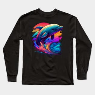 Dolphin Lover Long Sleeve T-Shirt